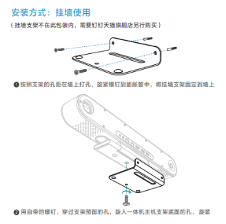 安装方式：挂墙使用